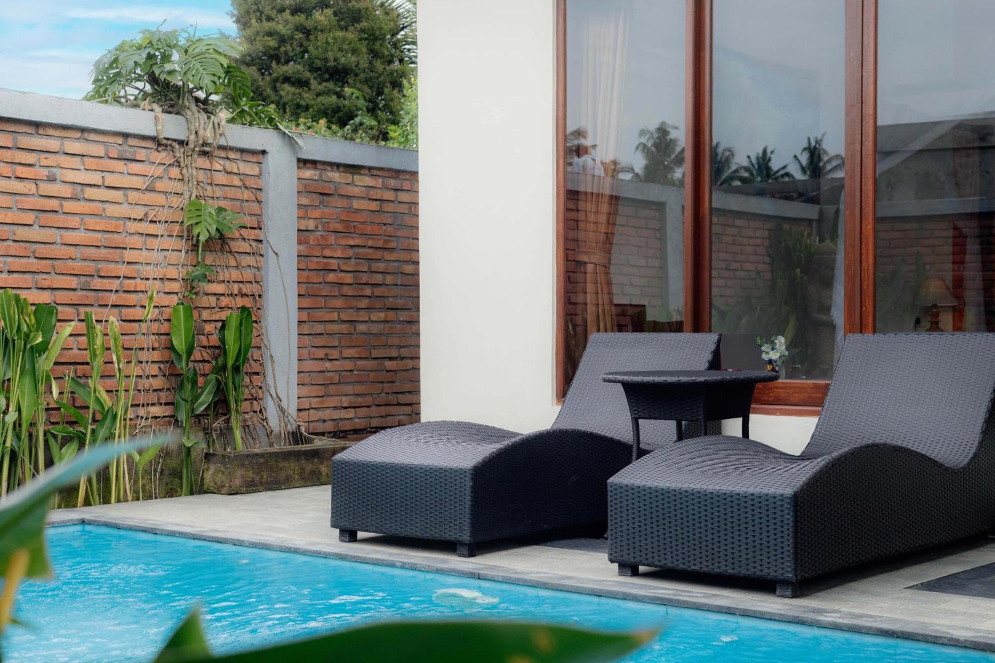Ubud Mayura Private Pool Villa Exterior foto