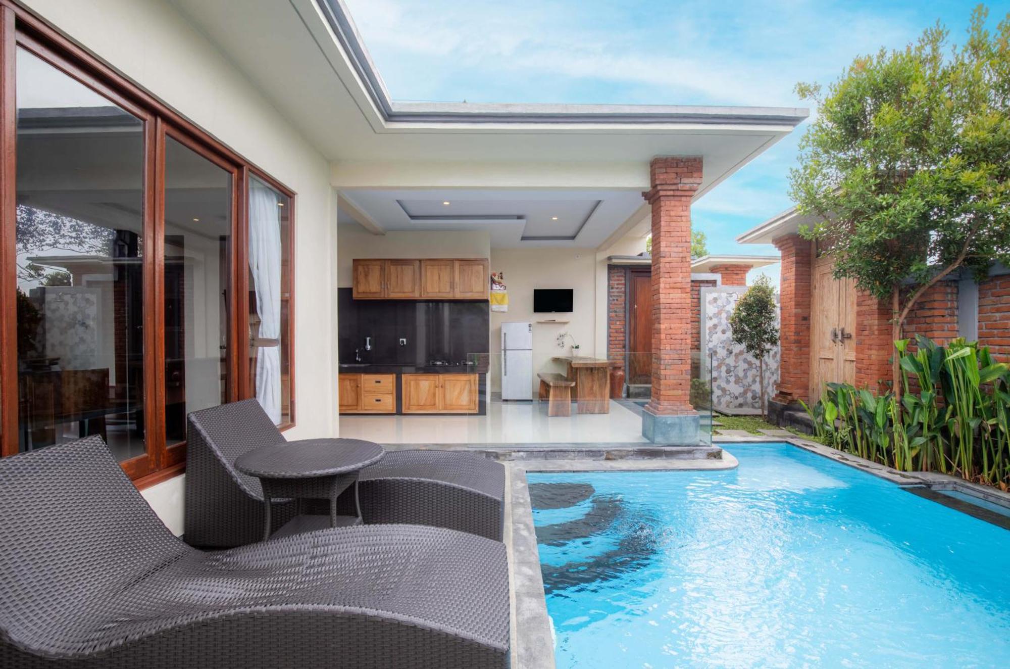 Ubud Mayura Private Pool Villa Exterior foto