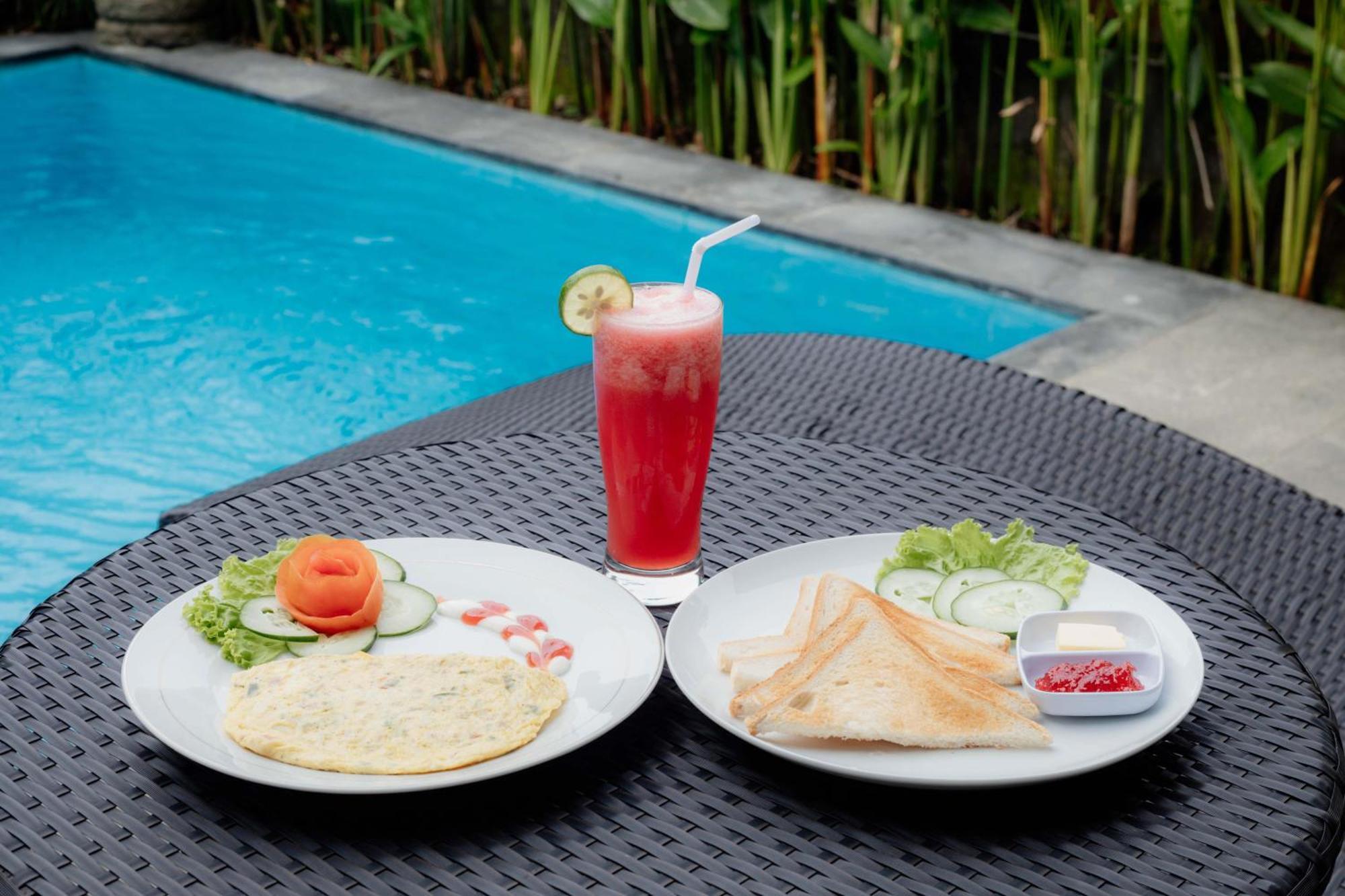 Ubud Mayura Private Pool Villa Exterior foto