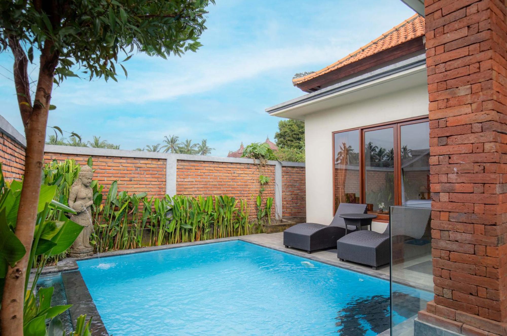 Ubud Mayura Private Pool Villa Exterior foto
